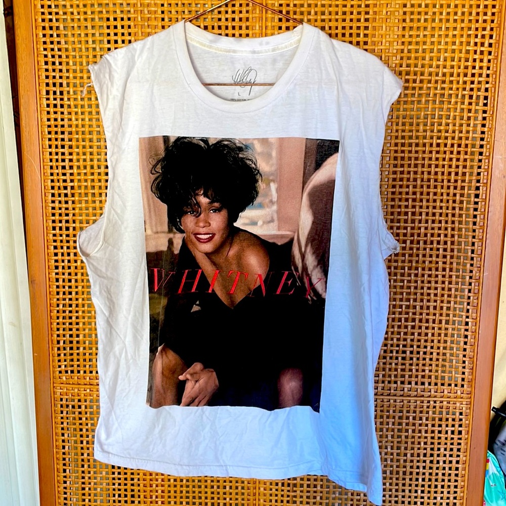 Whitney Houston Vintage Shirt Size Large Unisex